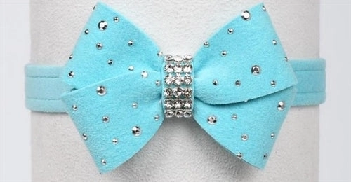 Susan Lanci Silver Stardust Nouveau Bow Collar in Many Colors