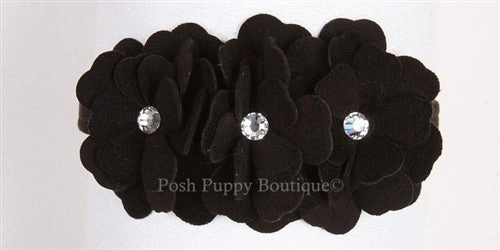 Susan Lanci Tinkie's Garden Ultrasuede Collar in Many Colors