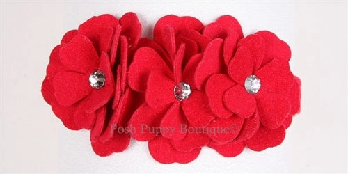 Susan Lanci Tinkie's Garden Ultrasuede Collar in Many Colors