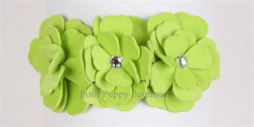 Susan Lanci Tinkie's Garden Ultrasuede Collar in Many Colors