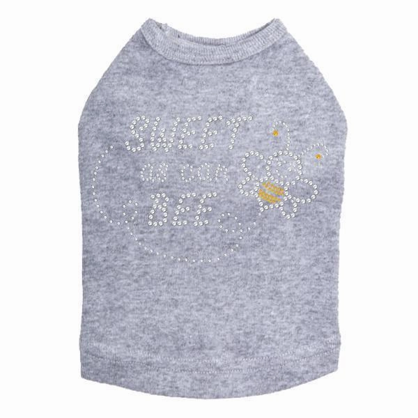 Sweet As Can Bee Rhinestone Dog Tank