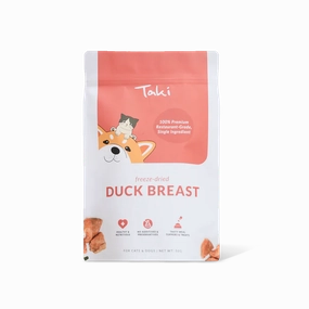 Taki Freeze Dried Treats for Dogs & Cats - Duck Breast 50g