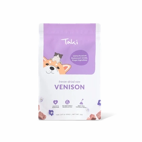 Taki Freeze Dried Treats for Dogs & Cats - Venison 50g