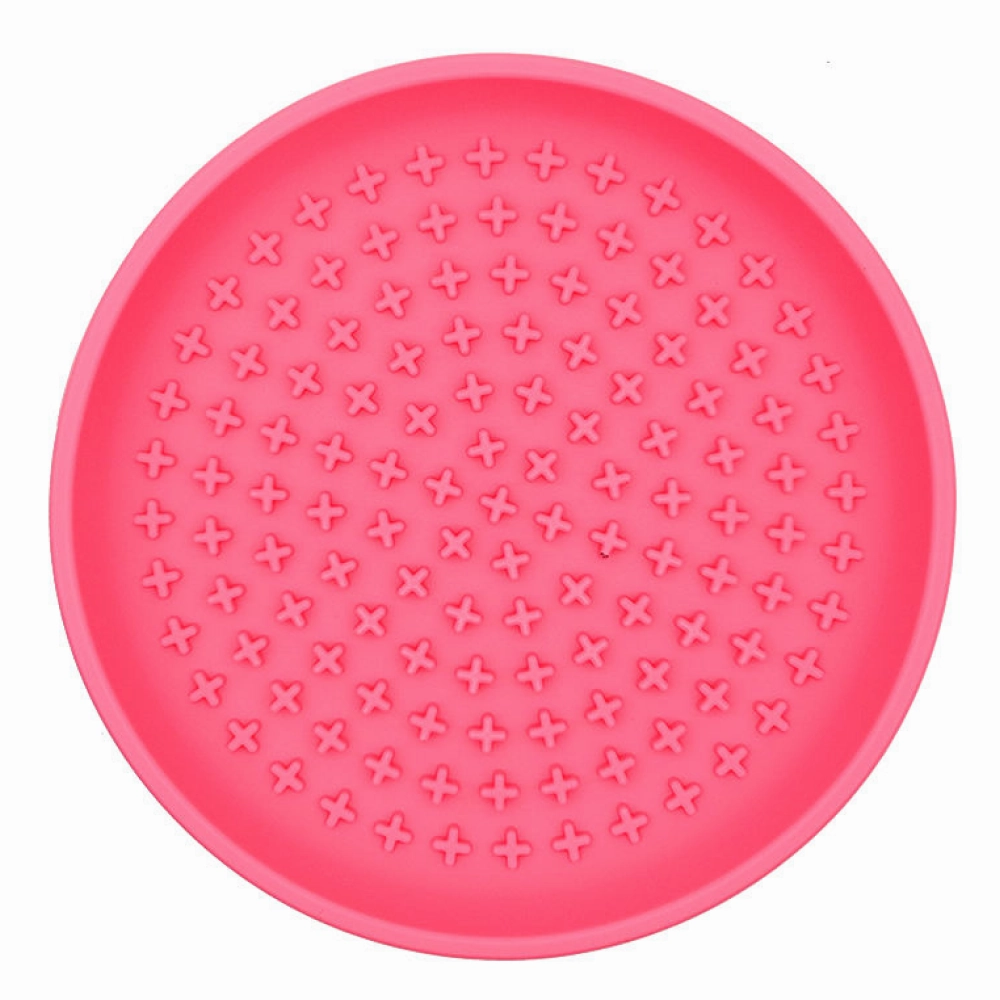 Talking Dog Club Lickables Licking Bowls for Dogs and Cats (Pink)