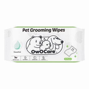 Talking Dog Club Unscented Wipes for Dogs and Cats