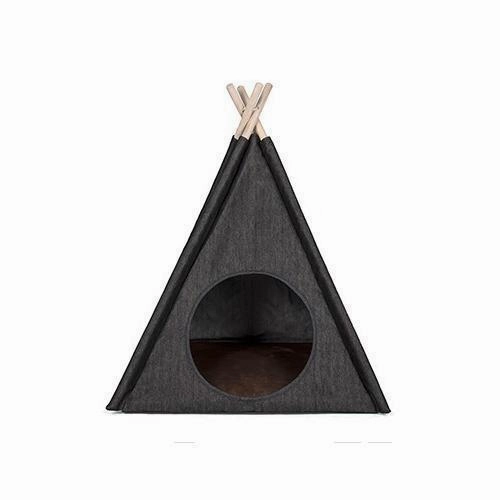 Teepee Dog Bed Urban Denim