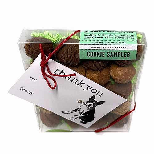 Thank You Gift Card Boxed Dog Treats