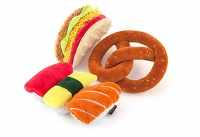 The International Classic, Squeaky Plush Dog Toy