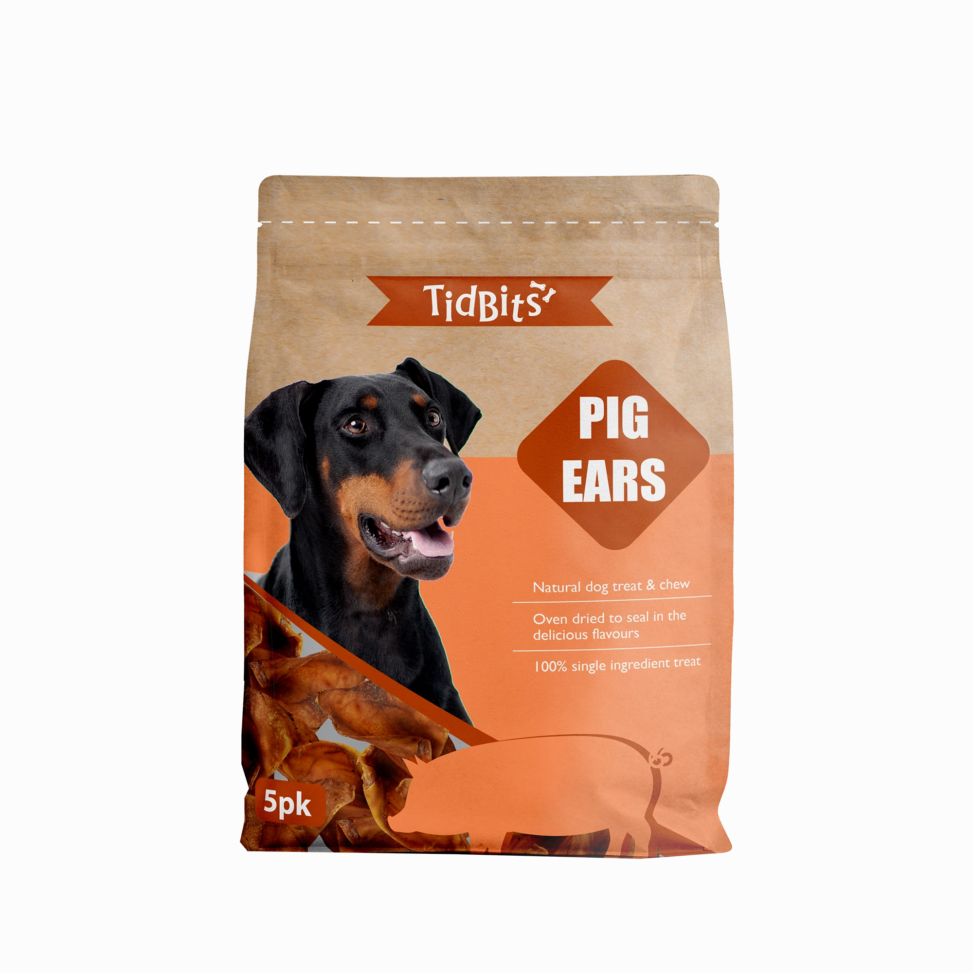 TidBits - Pig Ears (5pk)