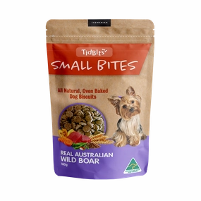 TidBits - Small Bites Wild Boar Dog Biscuits (180g)