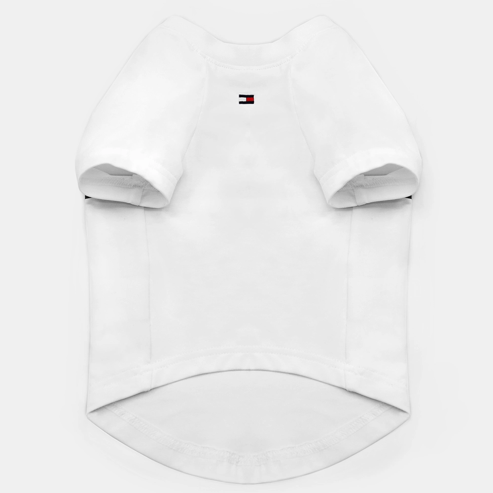 Tommy Hilfiger Heritage Tino Tshirt for Dogs (Optic White)