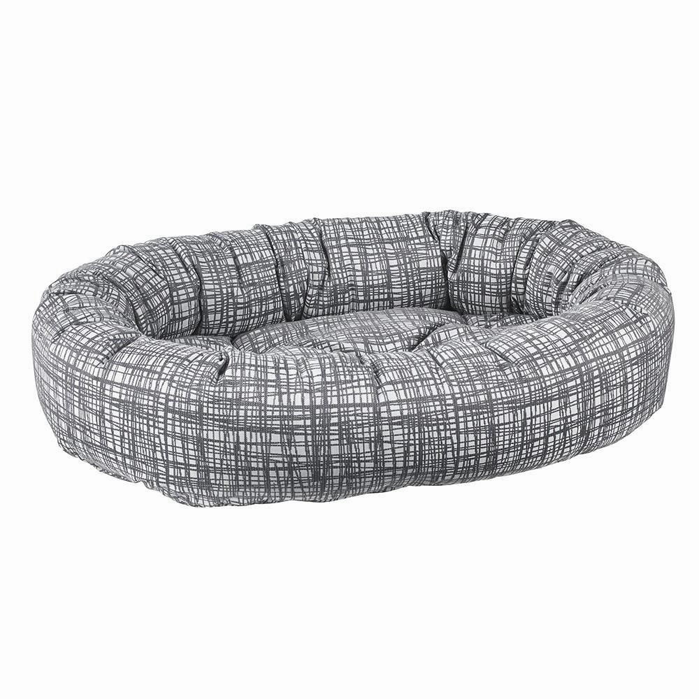 Tribeca Micro Jacquard Donut Dog Bed