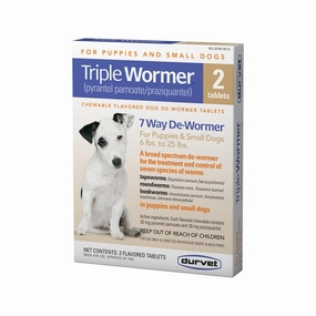 Triple Wormer for Puppies & Small Dogs