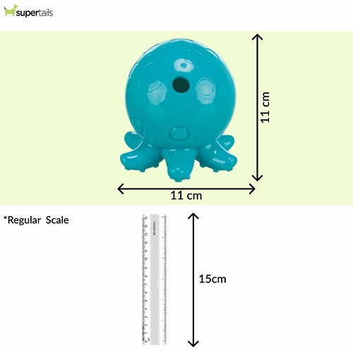 Trixie Snack Octopus Interactive Chew Toy for Dogs (Blue)