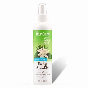 Tropiclean Deodorizing Pet Spray Baby Powder 8oz