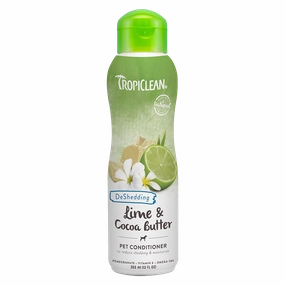 Tropiclean Shed Control Lime & Cocoa Butter Pet Conditioner 12oz