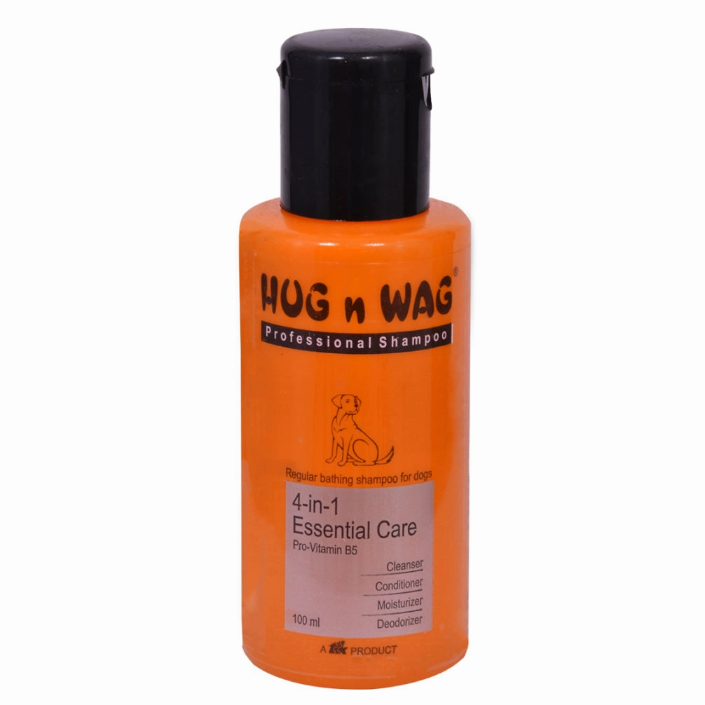 Ttk Hug n Wag Professional 4 in 1 Essential Care Shampoo for Dogs