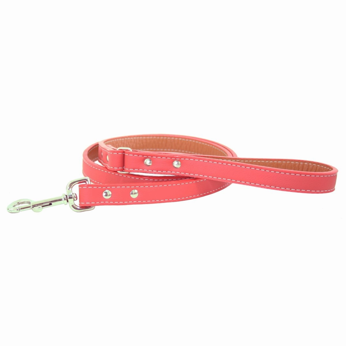 Tuscan Leather Dog Leash Brown
