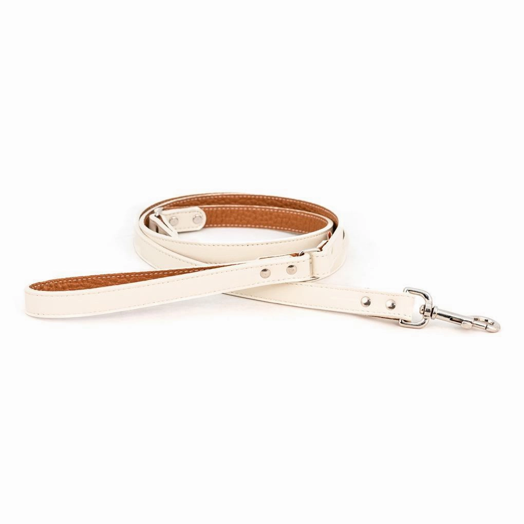 Tuscan Leather Dog Leash Brown