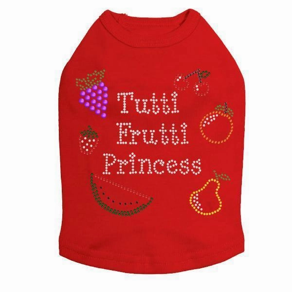 Tutti Frutti Rhinestone Dog Tank