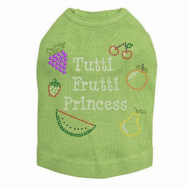Tutti Frutti Rhinestone Dog Tank