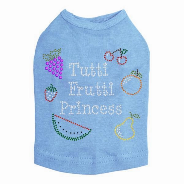 Tutti Frutti Rhinestone Dog Tank