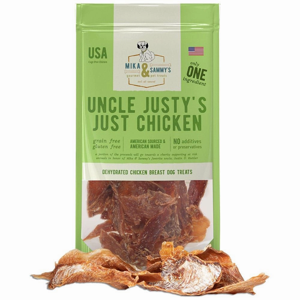Uncle Justy's Just Chicken Jerky Dog Treats