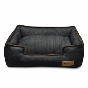 Urban Denim Lounge Dog Bed Medieval Blue/Chocolate