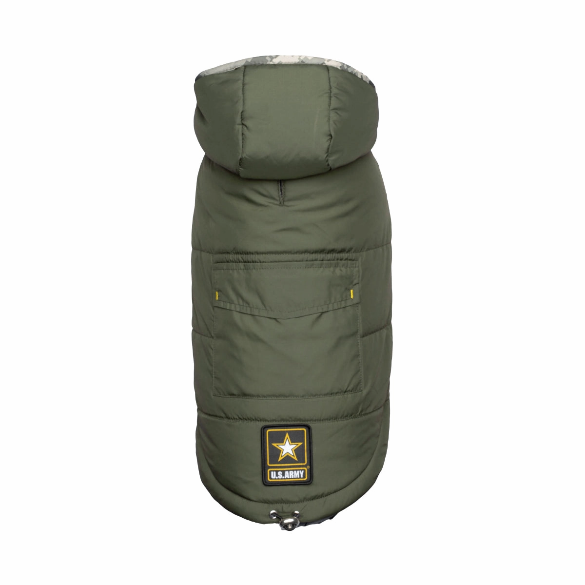US Army Parka Dog Jacket Dark Camo