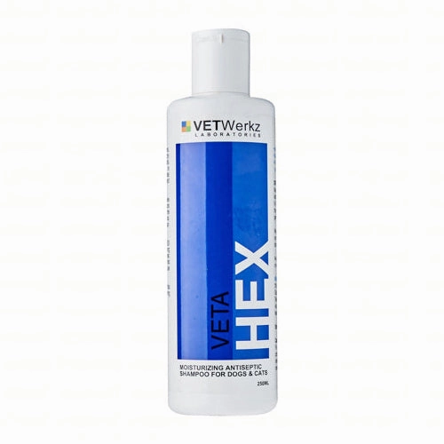 Vetwerkz Vetahex Moisturizing Antiseptic Shampoo 250ml
