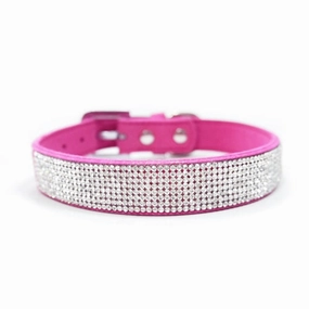 VIP Bling Collar - Fuchsia