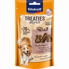 Vitakraft Dog Treaties Minis Liver Sausages 48g