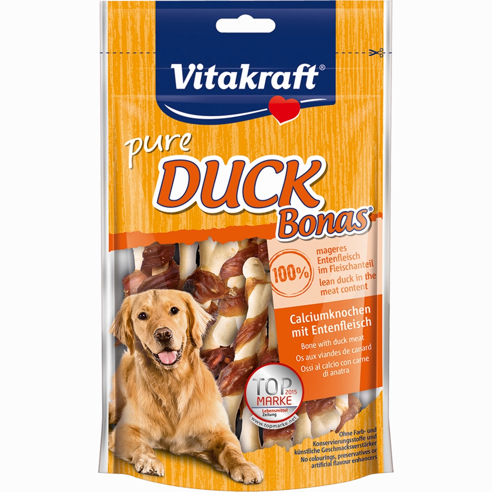 Vitakraft Dog Treats Pure Duck Bonas 80g