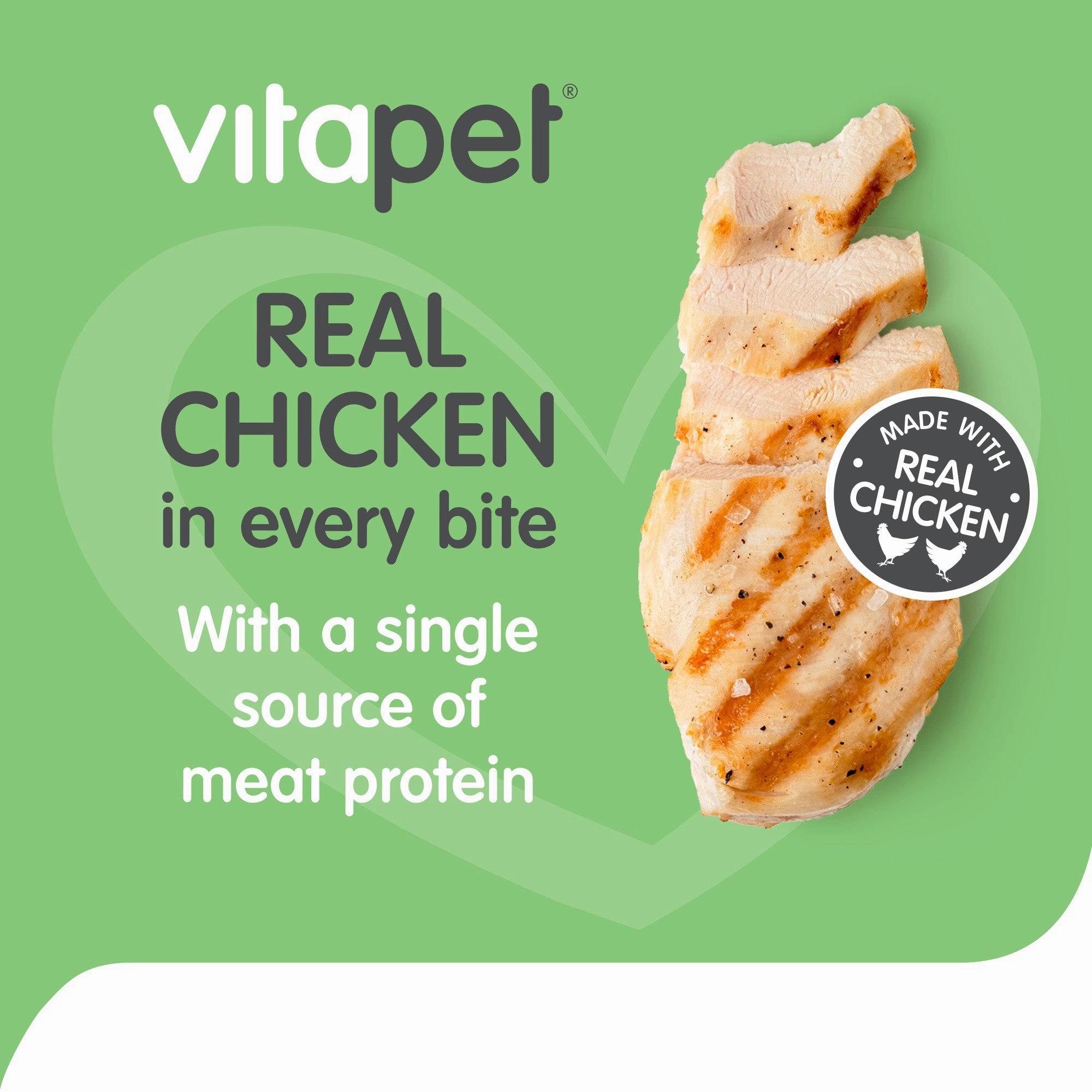 VitaPet - JerHigh Chicken Sticks Dog Treats (100g)