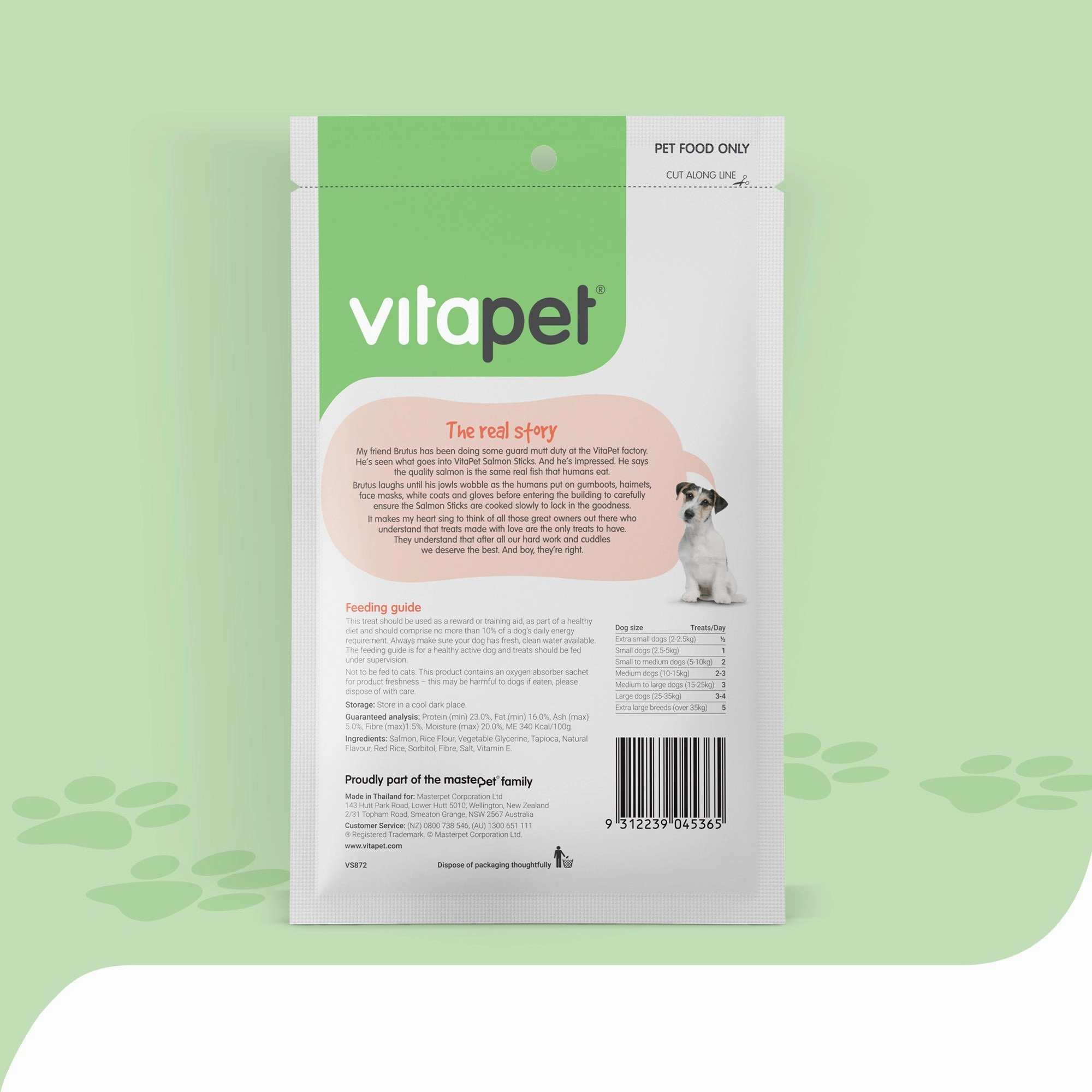 VitaPet - JerHigh Salmon Sticks Dog Treats (80g)