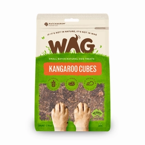 WAG - Kangaroo Cubes Dog Treat (200g)
