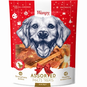 Wanpy Dog Assorted Multi Treats Pack 300g