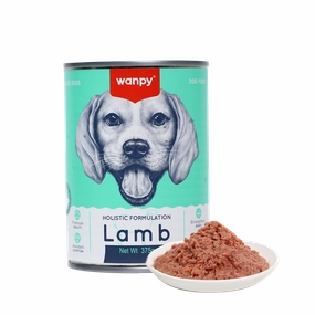 Wanpy Premium Dog Canned Food Lamb 375g