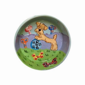 Wheaten Terrier 19 Dog Bowl