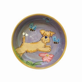 Wheaten Terrier 1 Dog Bowl