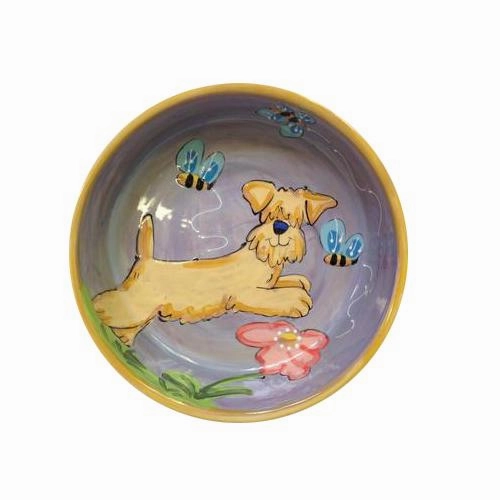 Wheaten Terrier 1 Dog Bowl