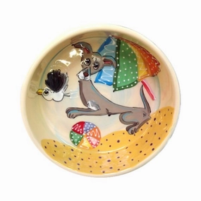 Whippet 2 Dog Bowl