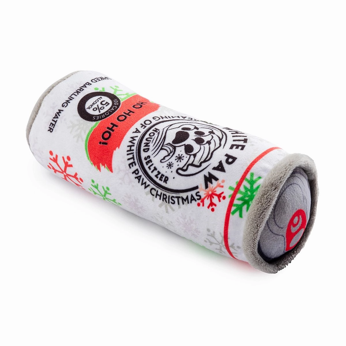 White Paw Howliday Dog Toy