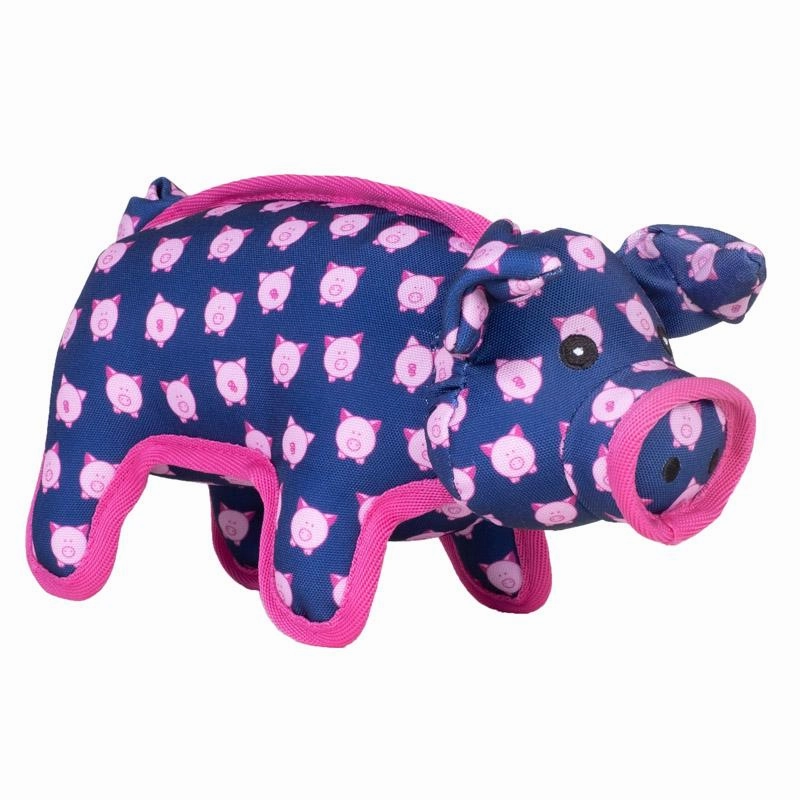 Wilbur Pig Tough Animal Dog Toy