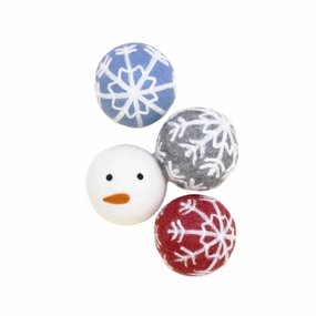 Winter Beastball Dog Toy