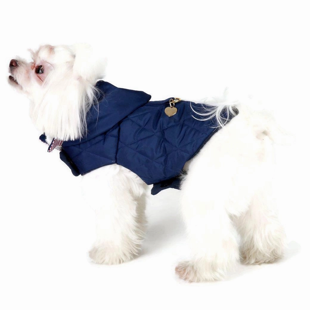 Winter Dog Coat Navy Blue