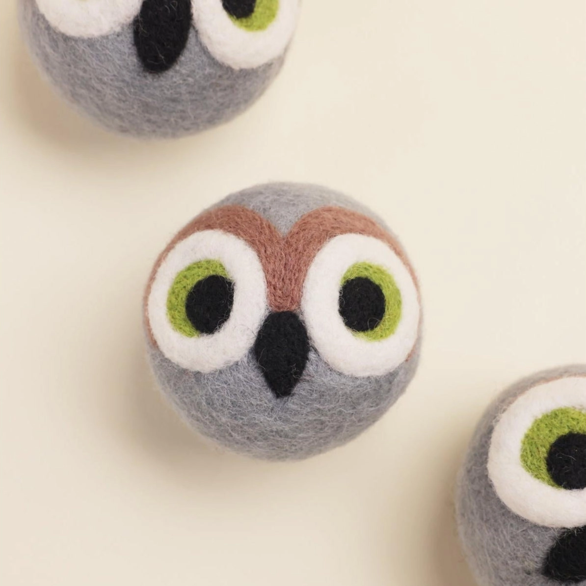 Wise Old Owl Beastball Dog Toy