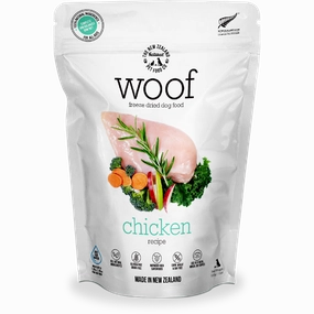 Woof Freeze-Dried Raw Chicken Dog Food 280g