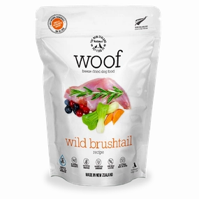 Woof Freeze Dried Raw Wild Brushtail Dog Food 280g
