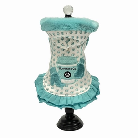 Wooffany & Co. Cup Of Love Hoodie Dog Dress